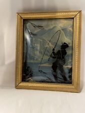 Vintage Fishing Shadow Picture  picture
