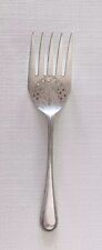 SERVING FORK FISH SILVER PLATE LARGE  picture