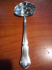 RARE: Antique NM Norwegian 830S Large Fluted Ladle with Hook. Norway. Nice picture