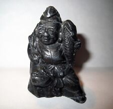 Antique Chinese QING DYNASTY Sculpture Statue - MAN WITH FISH picture