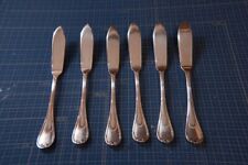 Christofle Rubans Fish Knife Silver knives set of 6 L 7.9 in France Tableware picture