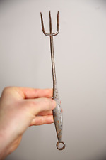 Antique Vintage Hand Forged Gig for Eels Fish or Frogs Fishing trident staff picture