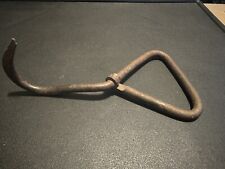 Antique Vtg Hay/Meat/Ice Hook Iron W/ Rust Patina Farm Implement Tool Primitive picture