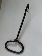 Antique Hay Bale/ Ice/Meat Hooks 14” Inches High Carbon Steel Farm Hook picture
