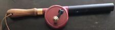 Vintage Fire Stoker Fishing Pole Wind Up-Rare Gift picture