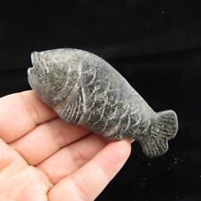 Chinese old jade,collectibles,Hongshan culture,jade,fish,pendant D(829) picture
