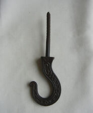 Antique Sturdy Cast Iron Ceiling Hook FOr Hanging Bird Cage Light or Plant picture