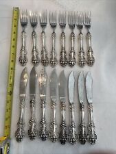Reed & Barton Silverplate King Francis FISH forks & Knives (8 Sets SEE DESCR) picture