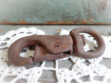 antique clip hook latch ring metal old caribiner picture