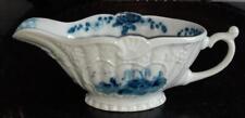 Very Rare Mid 18th C Worcester Moulded Porcelain Sauce Boat - Watney Collection picture