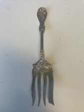 vintage antique  WM rogers Glenrose silverplate Fish Meatserving fork picture