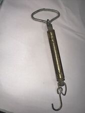 Vintage Brass Fish Scale- 15lb Chatillon, New York, USA  picture