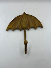Vintage cast iron umbrella coat hanging wall hook picture