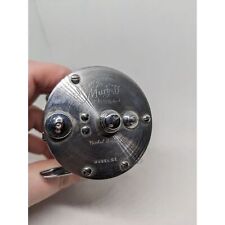 Vintage1940's  Shakespeare Marhoff 1964 Nickel Silver Fishing Reel picture