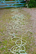 Very Long Vintage Marine Beach Washed Rope Fishing Trawler Garden Display Etc picture