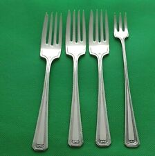 Vintage Rogers 1881 A1 - 3 Forks + 1 Fish Fork 6 Inches picture