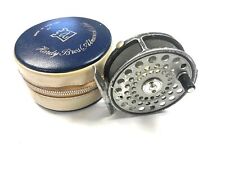 Hardy LRH Lightweight 3 1/8″ trout fly reel and padded case picture
