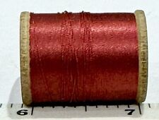 VINTAGE Silk Thread BELDING CORTICELLI Red Fly Fishing Fly Tying Sewing 4120 B picture