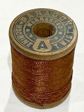 VINTAGE Silk Thread PARAGON Twist Copper Brown Fly Fishing Fly Tying Sewing ST16 picture