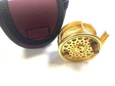 Hardy Gold Sovereign #3/4/5 Trout Fly Reel # 683 Limited Edition With Pouch picture