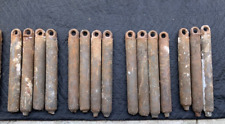 1 or More Antique #7 Cast Iron 6.5 lb Window Sash Weights 13 inch fishing traps  picture