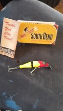 Vintage South Bend fishing lure with box. Rare color. picture