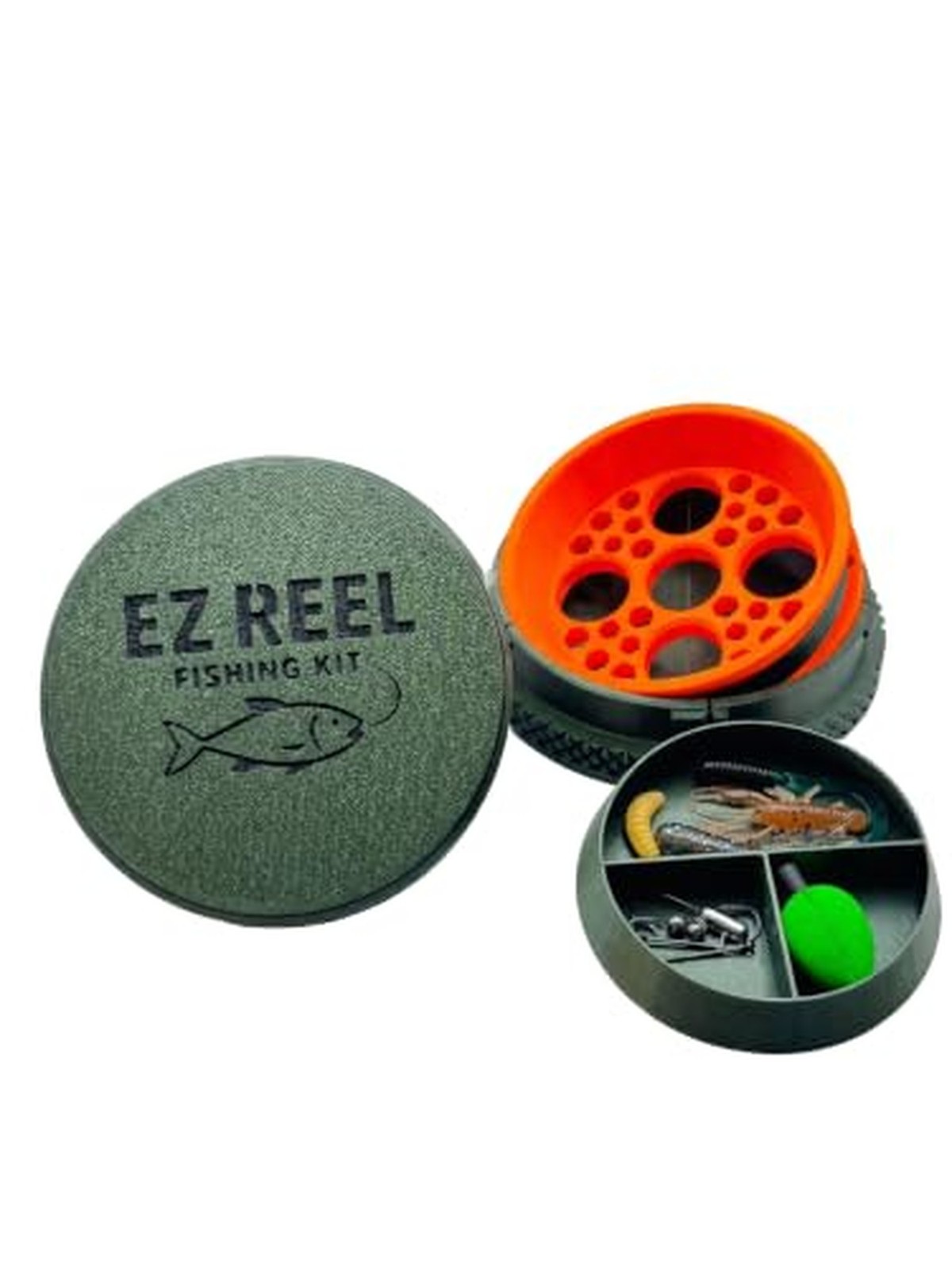 EZ Reel Fishing Kit – Pocket Size Handline Fishing Reel | Ultimate Compact