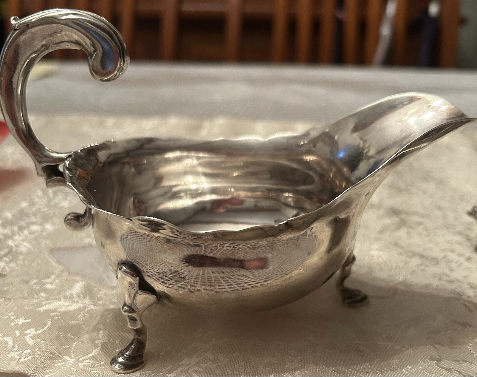 Sterling Georgian Sauce Boat