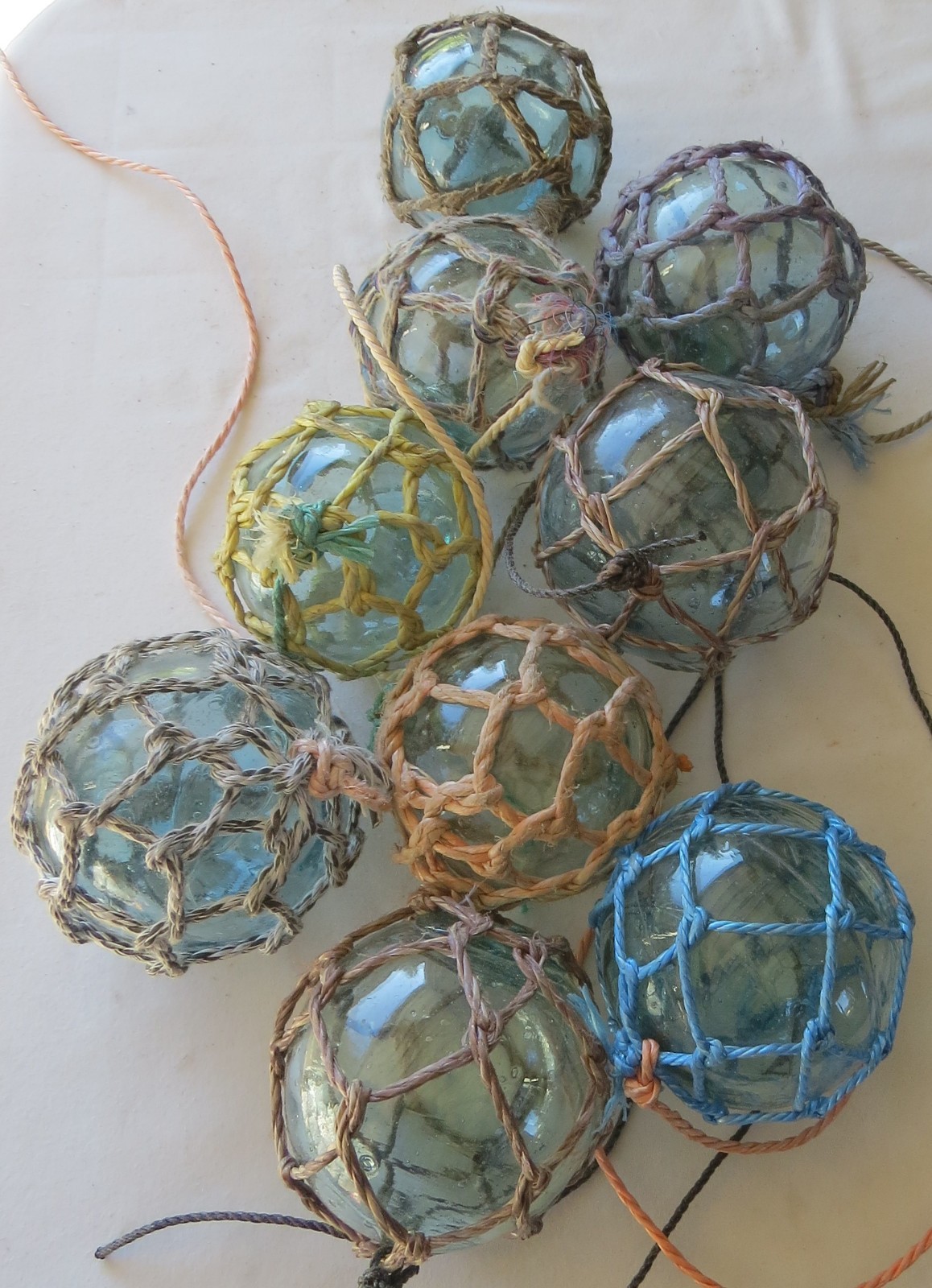Japanese Glass Fishing FLOATS 3-3.5