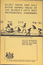 Secret Fishing Tricks of World's Fifty Best Herter 1961 10th Ed Rod Making Book picture