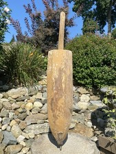 Antique Vintage Wood Original Paint Nautical Maritime Lobster Ocean Fishing Buoy picture