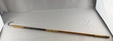 Wooden Pole Fishing Gaff Hook Tool Vintage Japanese Wood Handled 59 Inch Ok picture