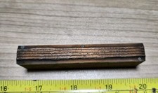 Vintage Letterpress Printing Block Bamboo? Fishing Rod picture