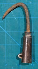 Antique Japanese Tuna Hook Made In Japan Vintage Brass Weighted Longline (2) picture