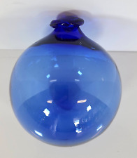 Glass Fishing Floats - Cobalt Blue Japanese Glass Floats 4