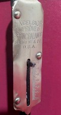 Vtg Antique Excelsior Improved Spring Balance Brass Fish Scale Sargent & Co USA picture