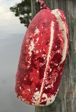 Old Crab Fish Pot Floats Buoys Nautical Coastal  Shabby Chic Decor OBX Authentic picture