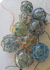 Japanese Glass Fishing FLOATS 3-3.5
